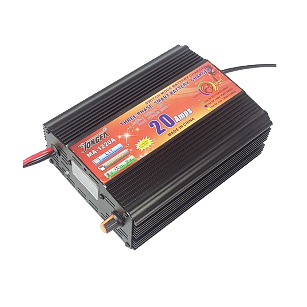 Suorui Battery Charger 20A Power Battery Charger 12V Good Quality Solar Charger with Four-Phase Charging Mode MA-1220