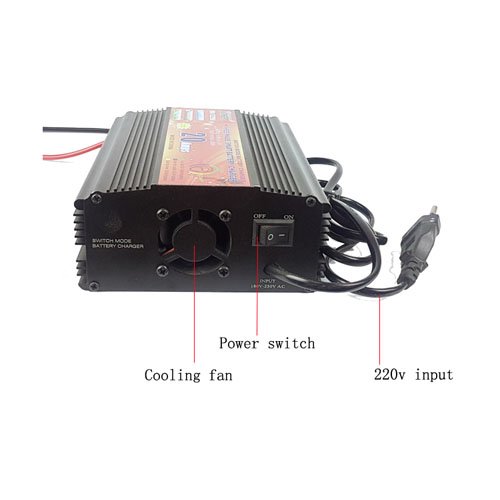 Suorui Battery Charger 20A Power Battery Charger 12V Good Quality Solar Charger with Four-Phase Charging Mode MA-1220