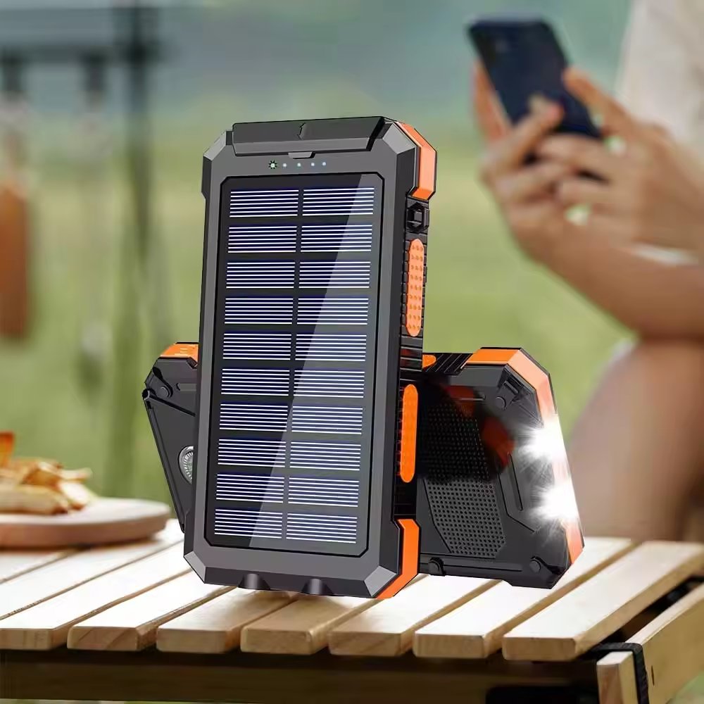 Mobile Powerbank 20000 mAh Portable Powered 20000Mah Power Bank Solar Fast Charger For All Phone Models