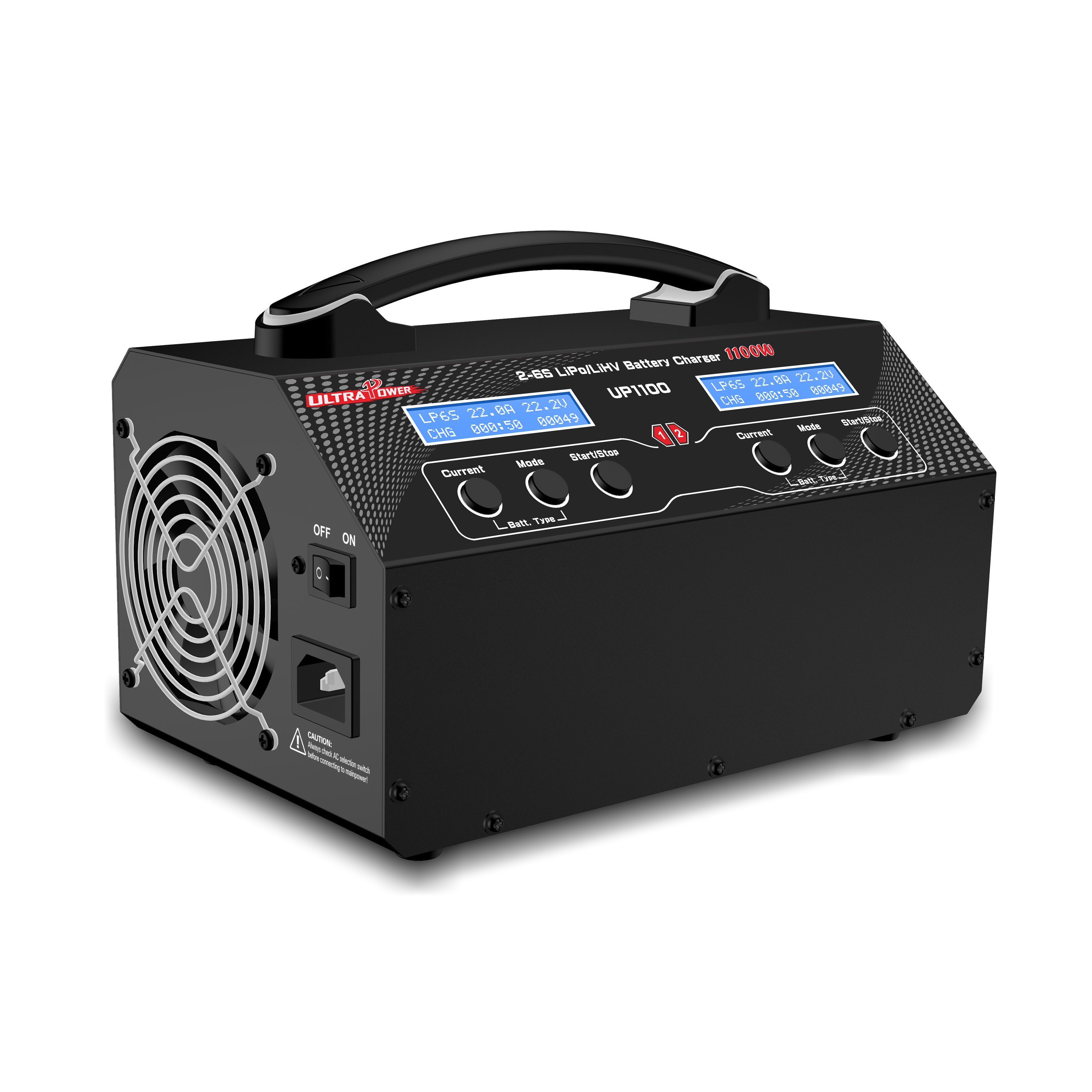UltraPower UP1100 1100W 22A big power, the most cost-effective high-capacity lithium battery balance charger