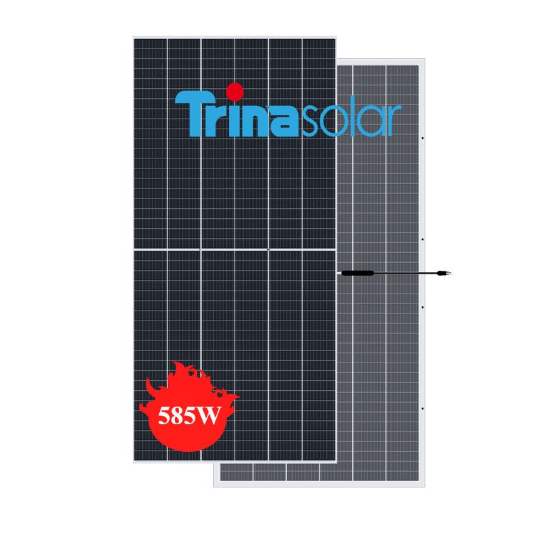 Trina High Power Backsheet 590w 595w 600w 605w 610w Solar Panel Monocrystalline PV Module
