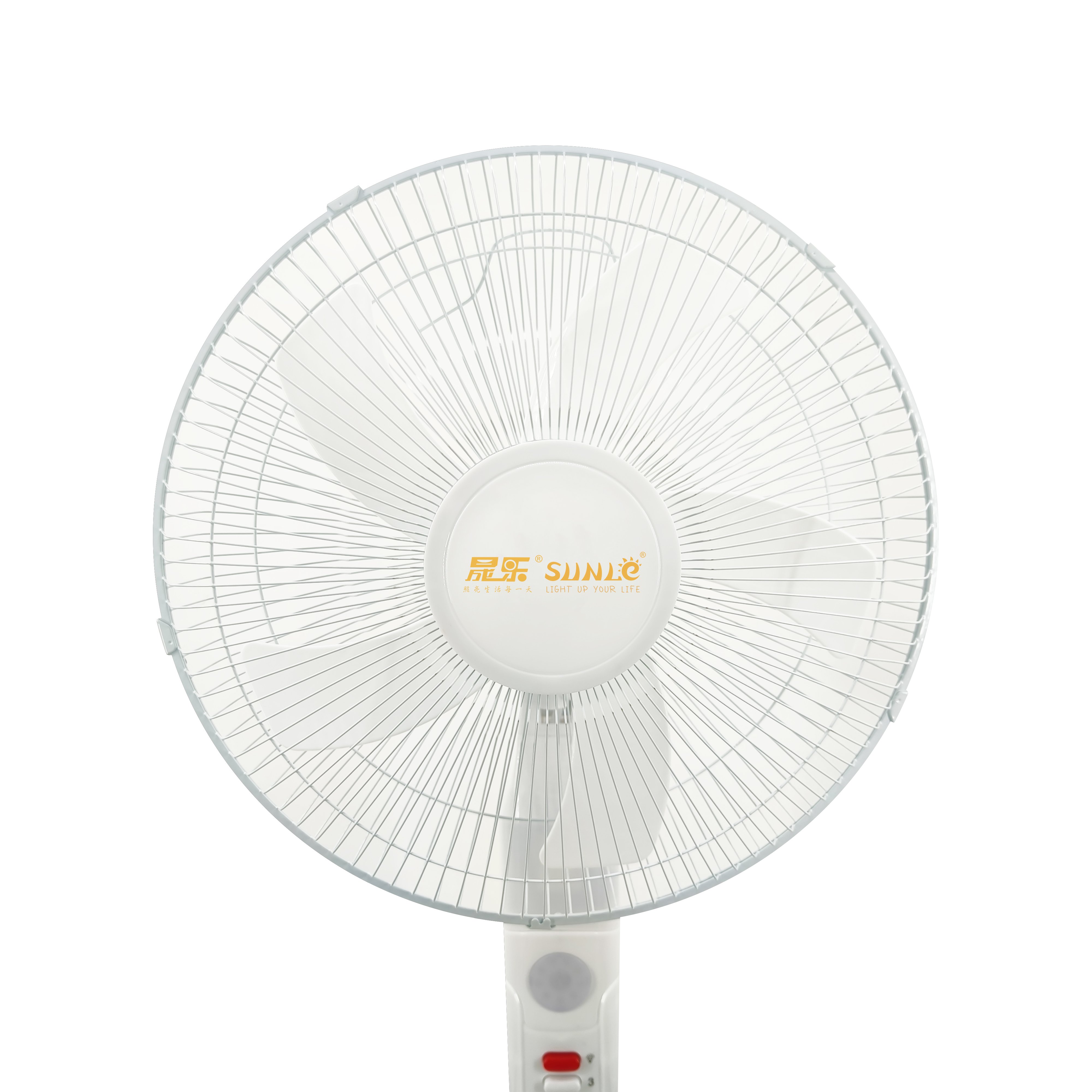 Best Standing Pedestal Electric Battery Powered Solar Charger Fan Rechargeable Fan with Lithium Battery