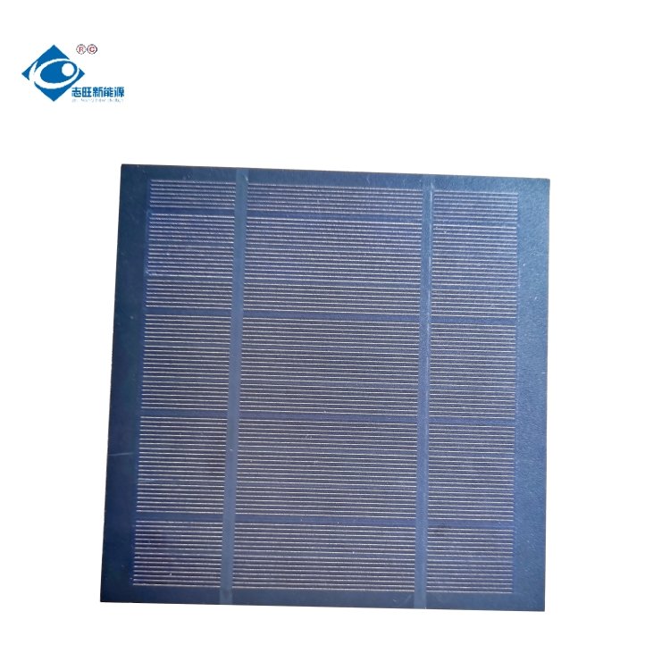 6V Ruggedized Mini Solar Panel Charger ZW-145145-6V PET Solar Photovoltaic Panel 3.6W Mini Photovoltaic Laminated Solar Panels