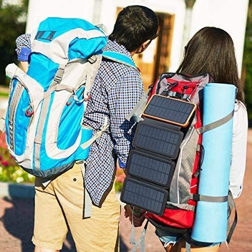 Innovative Products 2021 Quality Solar Power bank 25000 Mah Waterproof Mobile Power Supply Portable Power Banks Charger
