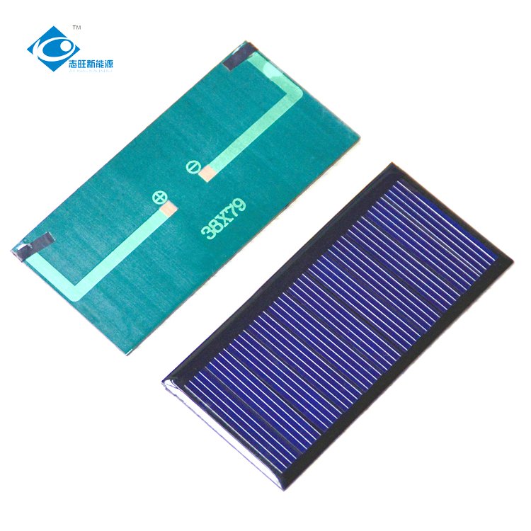 5.5V Epoxy Resin Solar Panel 0.36W Lightweight Silicon Solar Panel Module ZW-7938 Mini Solar Panels Power Charger 60mA