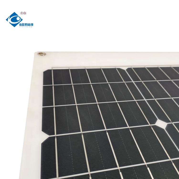 50W RV Camping Folding Solar Panel ZW-50W-18VF Folding Solar Blanket Charging Panel 18V Outdoor Flexible Solar Panel Charger