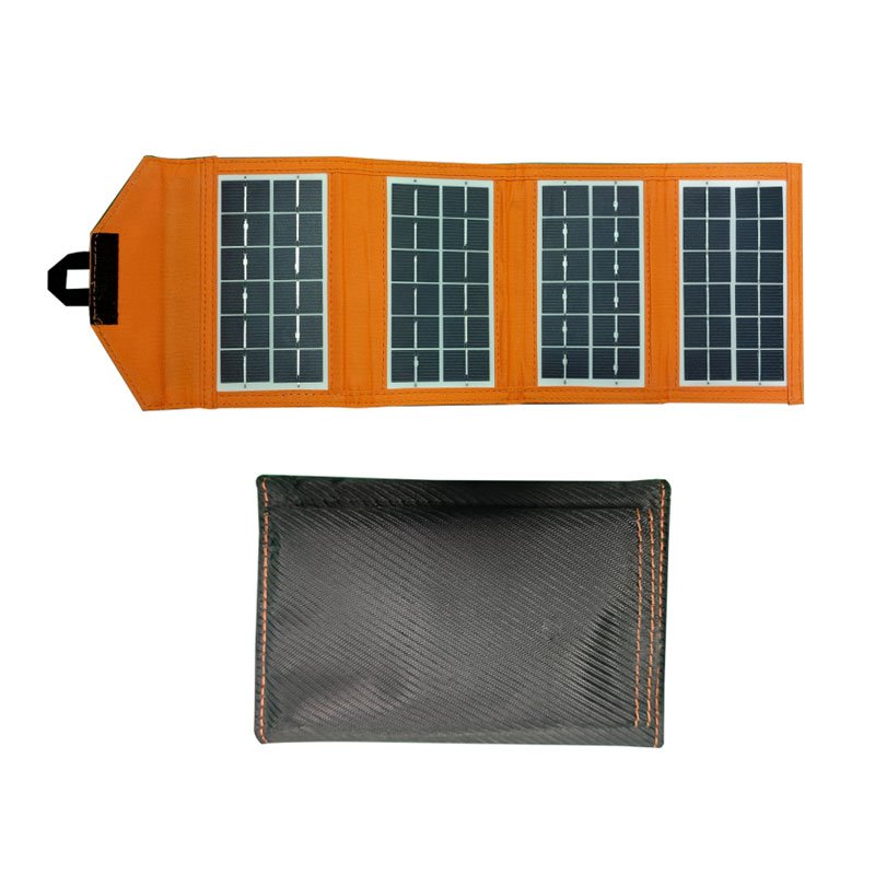 6W5V Portable Foldable Solar Charger Pack Small Size Solar Panel Charger Self driving camping
