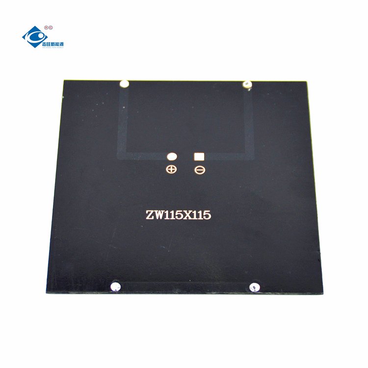 2W Customized Poly Solar Panels ZW-115115-6V Mini Solar Panels Power Charger 6V Mini Epoxy Adhesive Solar Panel