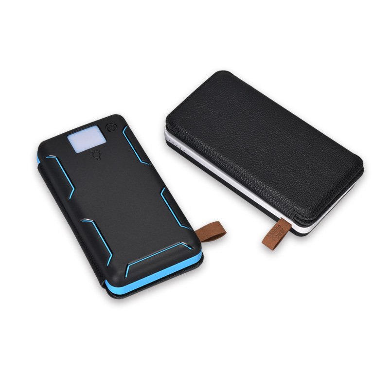 Foldable Solar Panel Power Bank 20000mAh Outdoor Hiking Waterproof Powerbank Portable Solar Charger