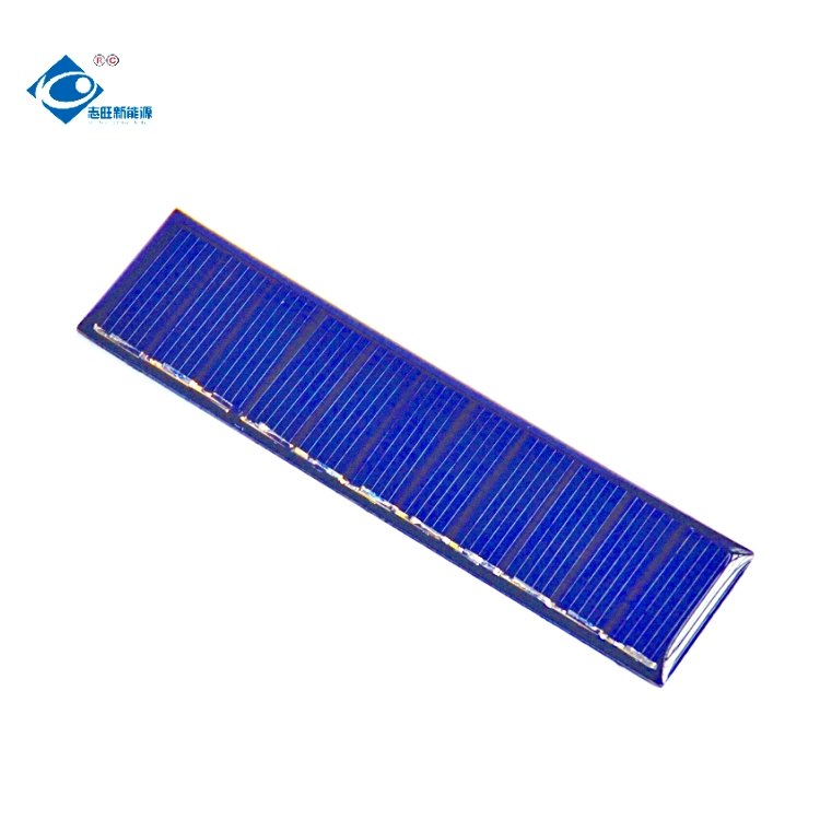 0.34W Lightweight Silicon Solar Panel Module 5.5V Customized Solar Panel ZW-10025-5.5V Mini Solar Panels Power Charger