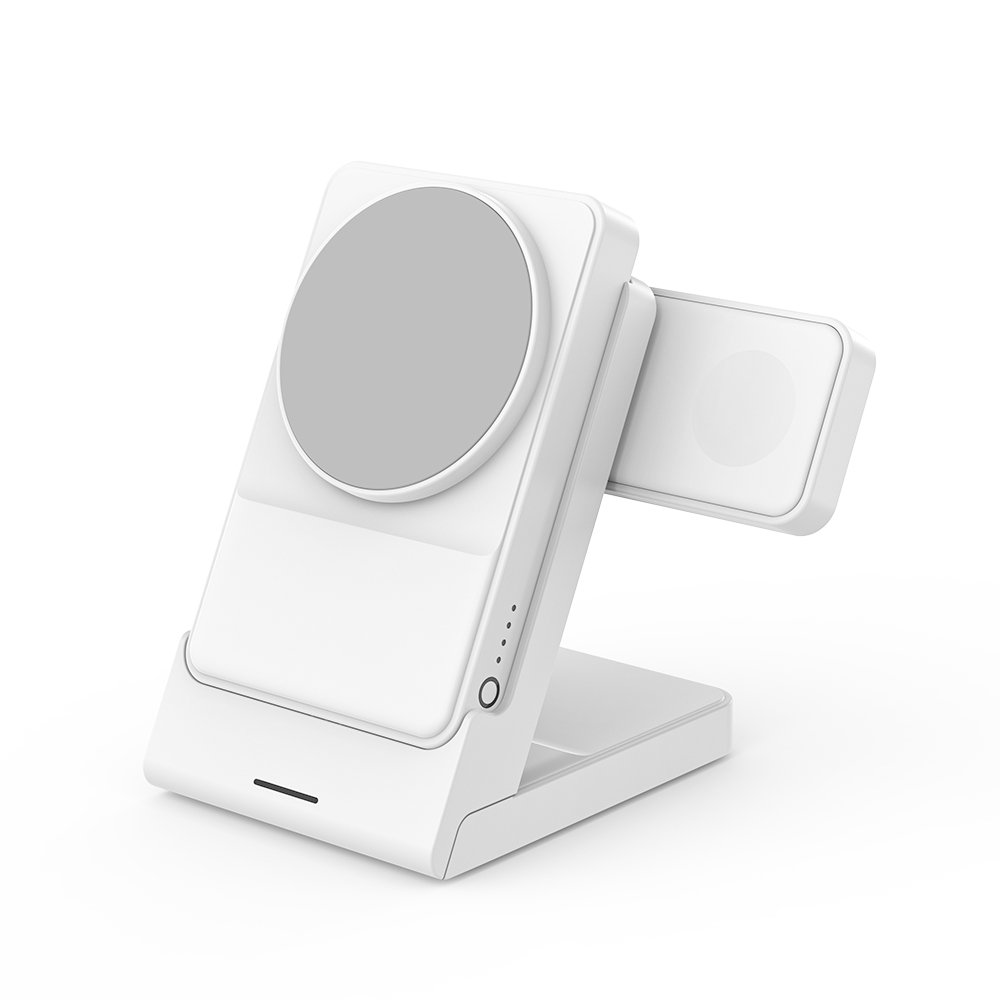 P7 5000mAh Wireless Charging for Phone Fast Charge Mini 3 in 1 Wireless Charger Portable Magnetic Power Bank