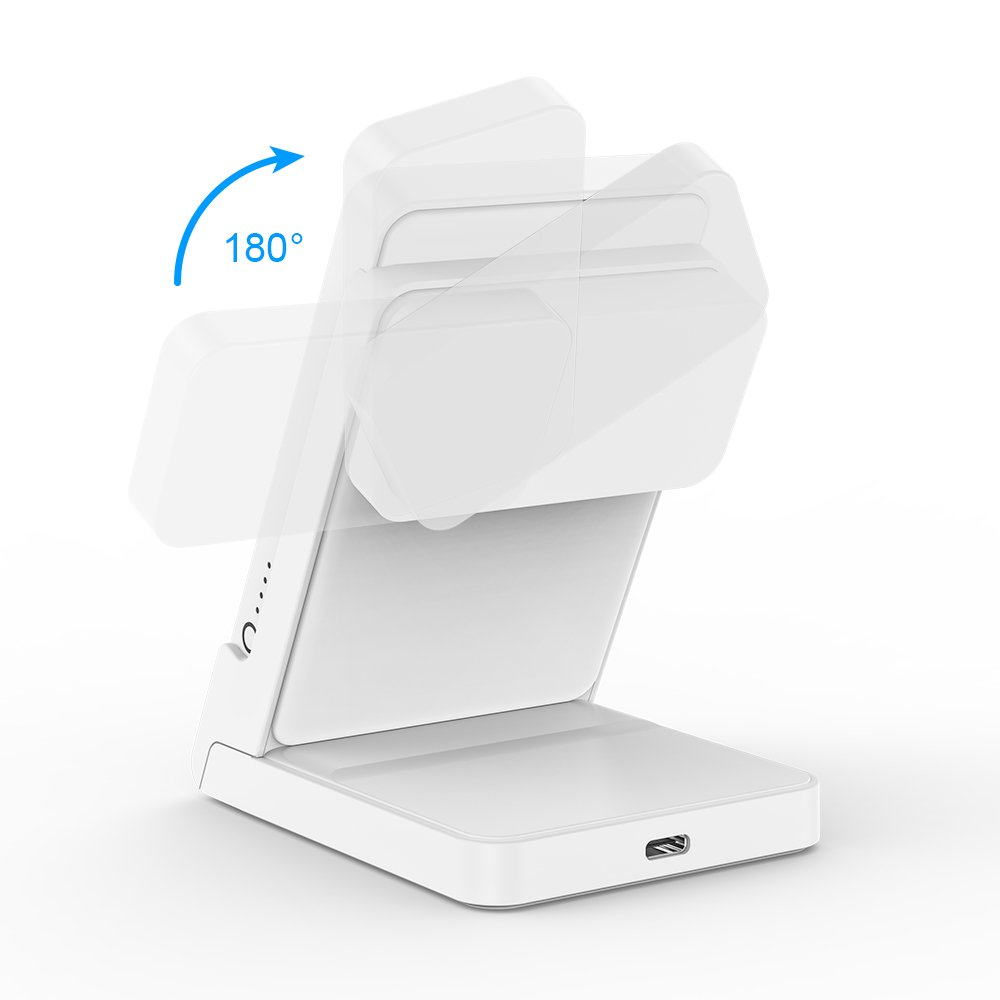 P7 5000mAh Wireless Charging for Phone Fast Charge Mini 3 in 1 Wireless Charger Portable Magnetic Power Bank