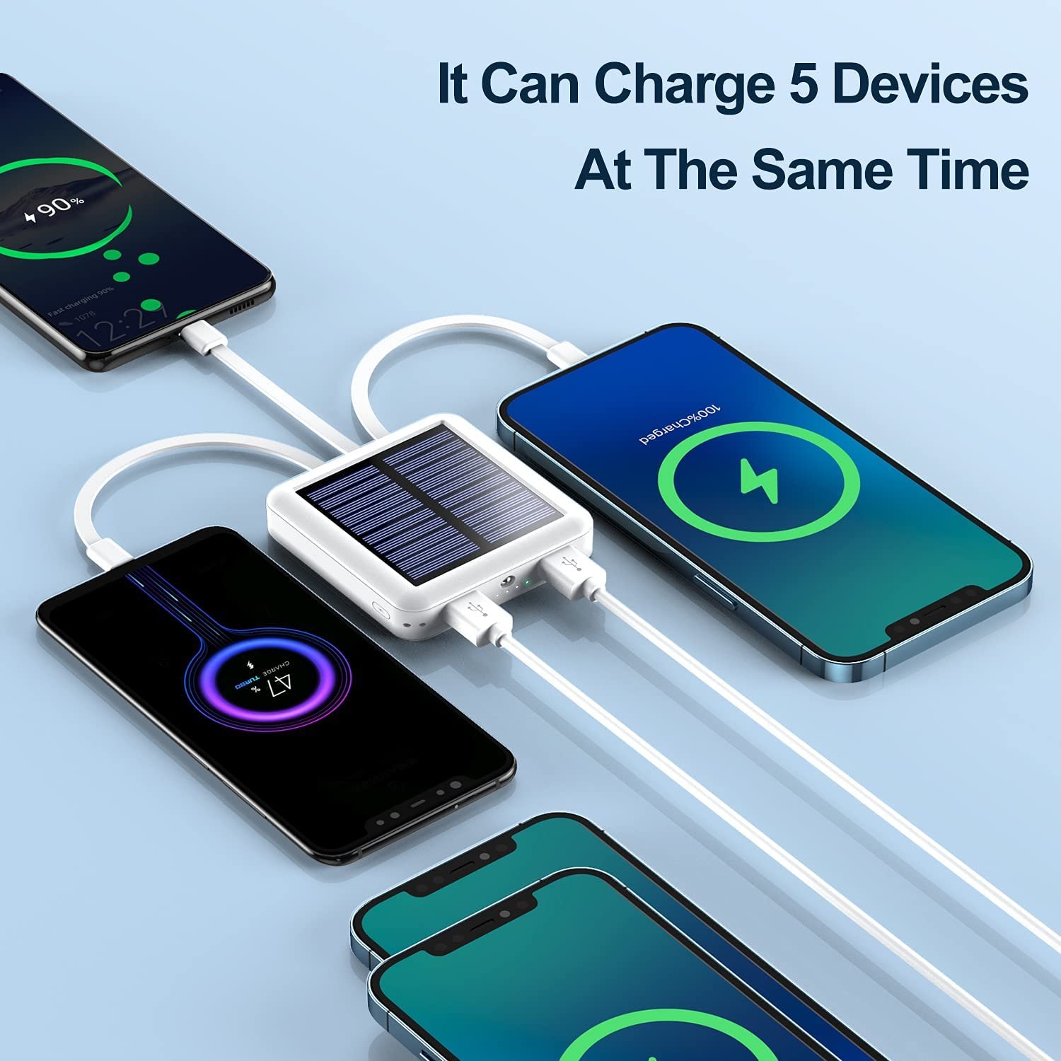 Mini 10000Mah Battery Charger Powerbank Portable Power Bank For Iphone Type-C Micro Power Banks
