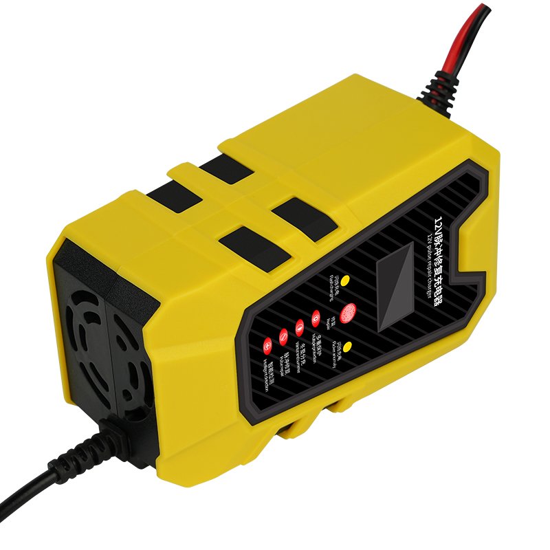 High Quality 12V5A 12V6A Universal lead acid/solar automatic car battery charger pulse repair intelligent charger 12V6A 12V10A