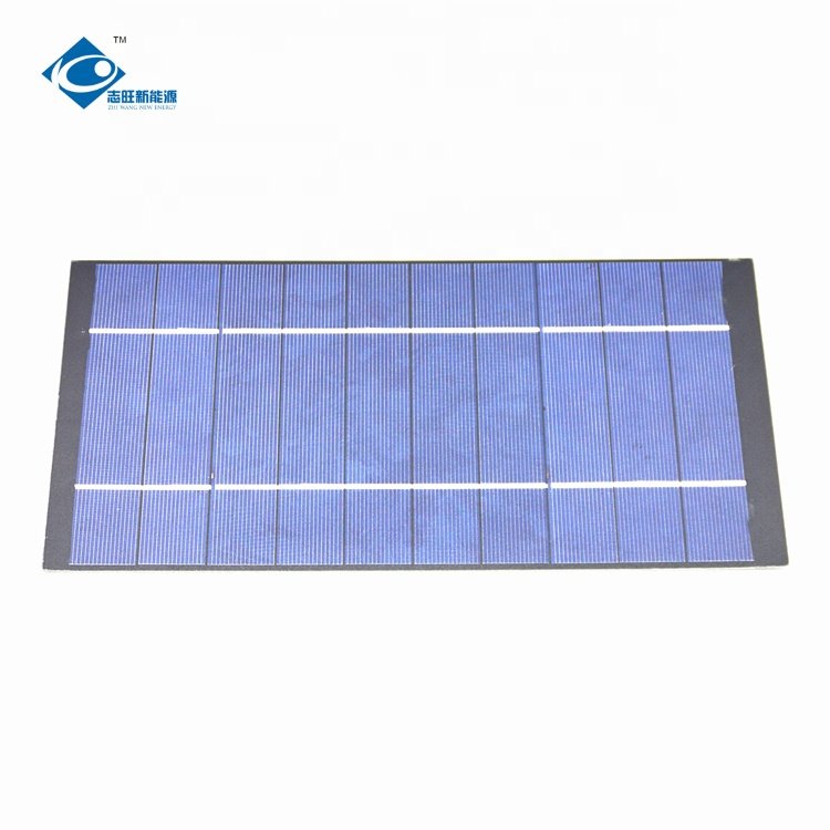 5W Outdoor Flexible Solar Panel Charger ZW-270130-P PET Solar Photovoltaic Panel 5V Camping Foldable Solar Panel