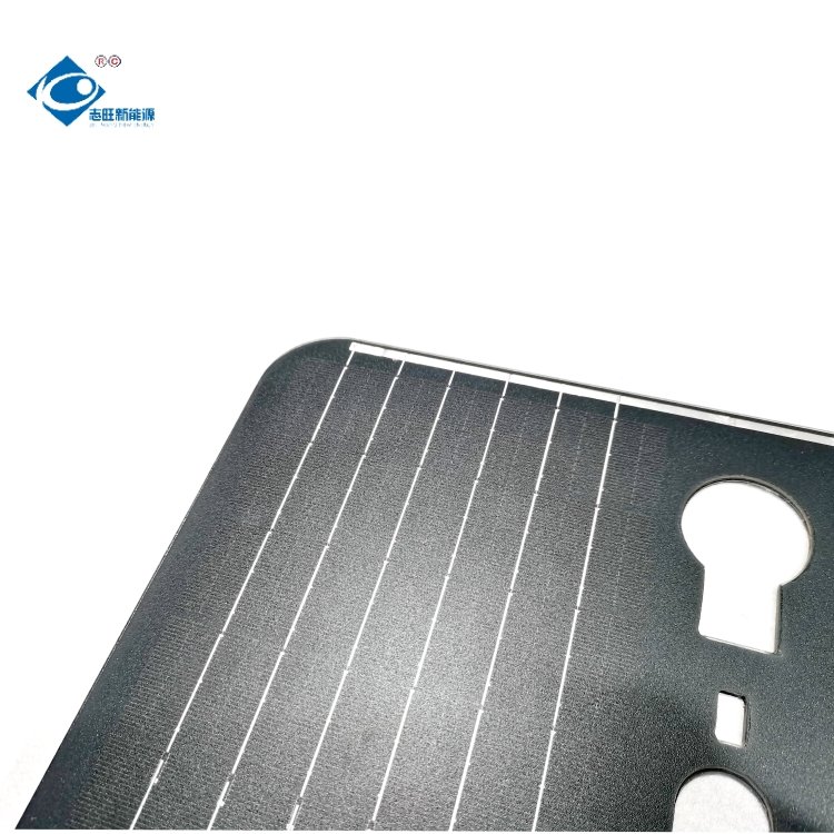 10V Mono Semi-Flexible Solar Panel ZW-15W10V-PET Outdoor Solar Panel Charger 15W Lightweight Solar Photovoltaic Panels Charger