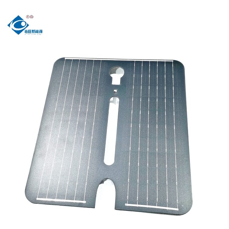 10V Mono Semi-Flexible Solar Panel ZW-15W10V-PET Outdoor Solar Panel Charger 15W Lightweight Solar Photovoltaic Panels Charger