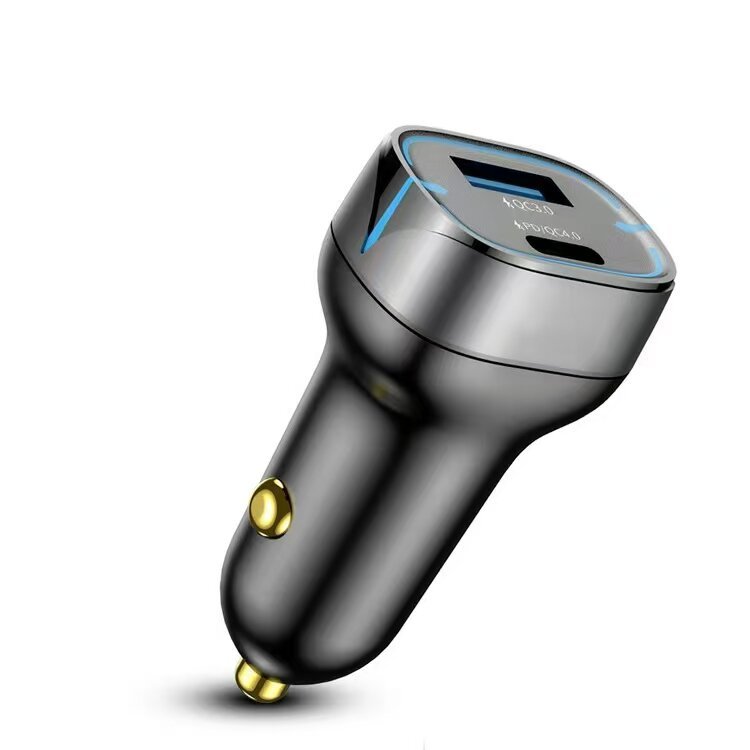 Car charger rose luminaire inspired amplicative joule efficient energetic mobile charger type c