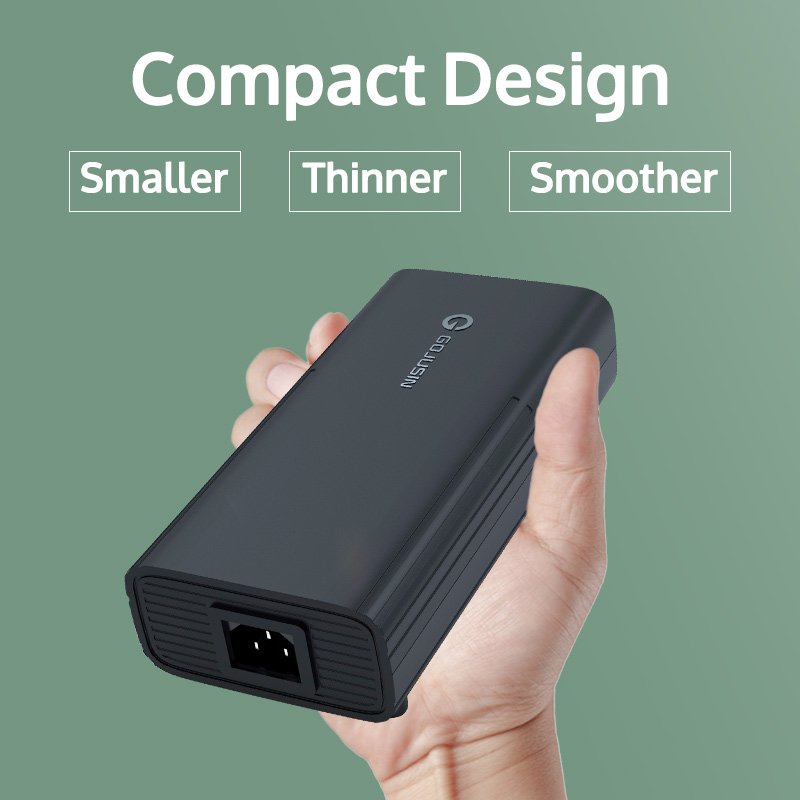 Gojusin output 63V 3A 200W battery charger power bank for electric bikes scooter