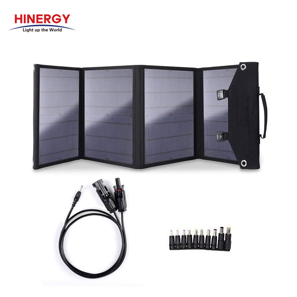 Rv Foldable Solar Panel 100w Fabric Backpack Charging Solar Cell Phone Mobile Solar Charger