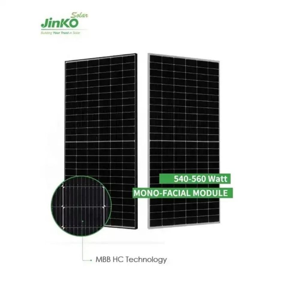 Jinko Monocrystalline High Efficiency Tiger Pro 550w 540w Pv Panels Jinko 550 540 Solar Panels Jinko Jkm540m-72hl4 Solar System