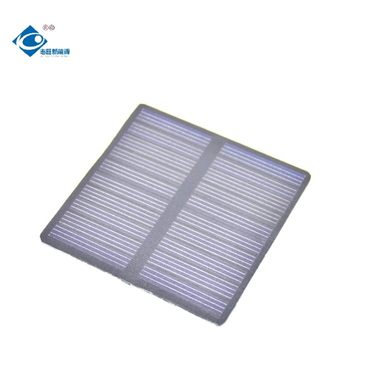 0.58W Mini Photovoltaic Solar Panels ZW-6565 Semi-flexible Solar Panels 4V Portable Solar Panel Battery Charger