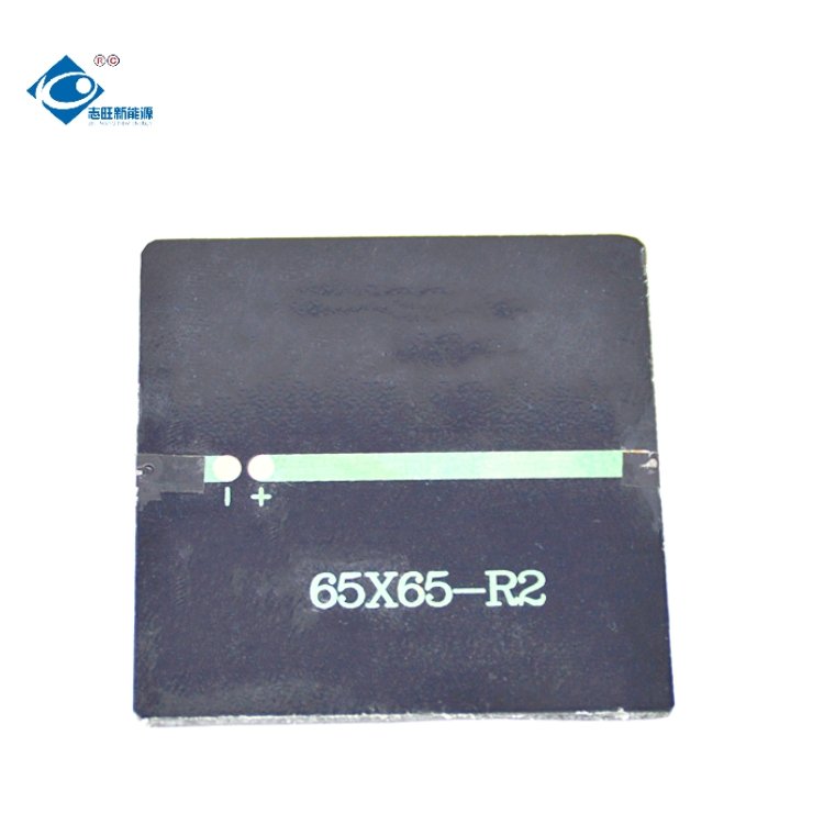 0.58W Mini Photovoltaic Solar Panels ZW-6565 Semi-flexible Solar Panels 4V Portable Solar Panel Battery Charger