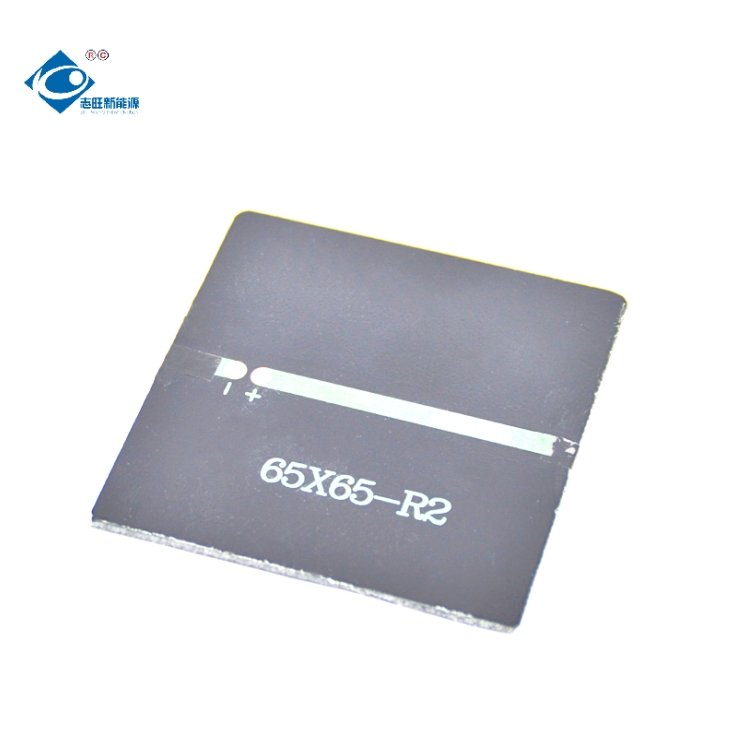 0.58W Mini Photovoltaic Solar Panels ZW-6565 Semi-flexible Solar Panels 4V Portable Solar Panel Battery Charger