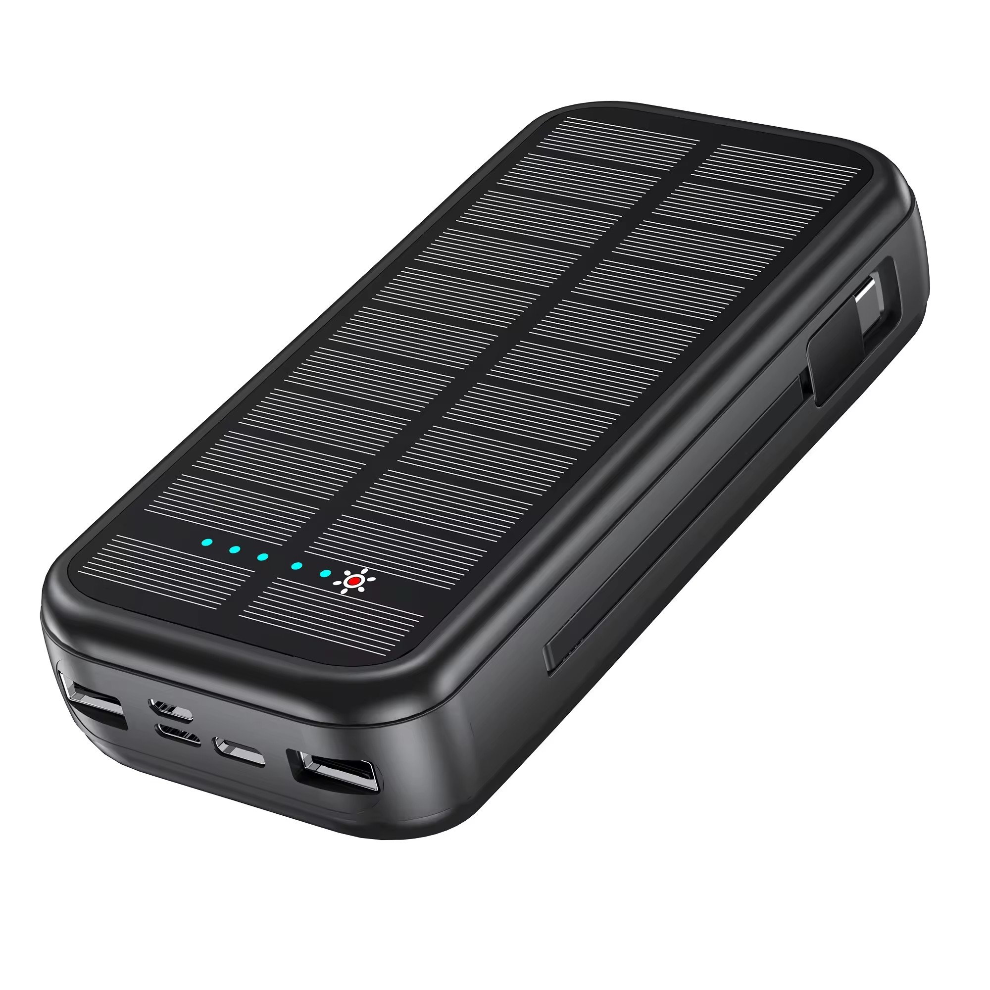 Solar Charger Power Bank, 20000mAh Portable Phone Charger, PD20W QC3.0 Fast Charging External Battery Pack