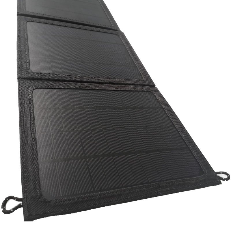 USB solar panel solar folding package outdoor portable solar charging energy storage power