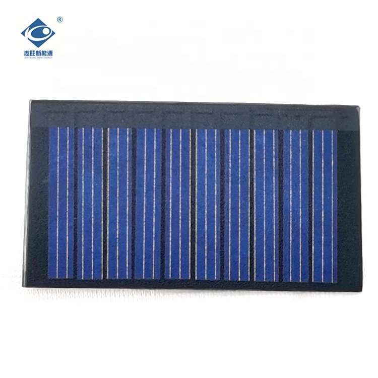 ZW-537307 Smart Electronics Mini Solar Panel 0.15W PET Solar Photovoltaic Panel 5V Lightweight Solar Panels Charger