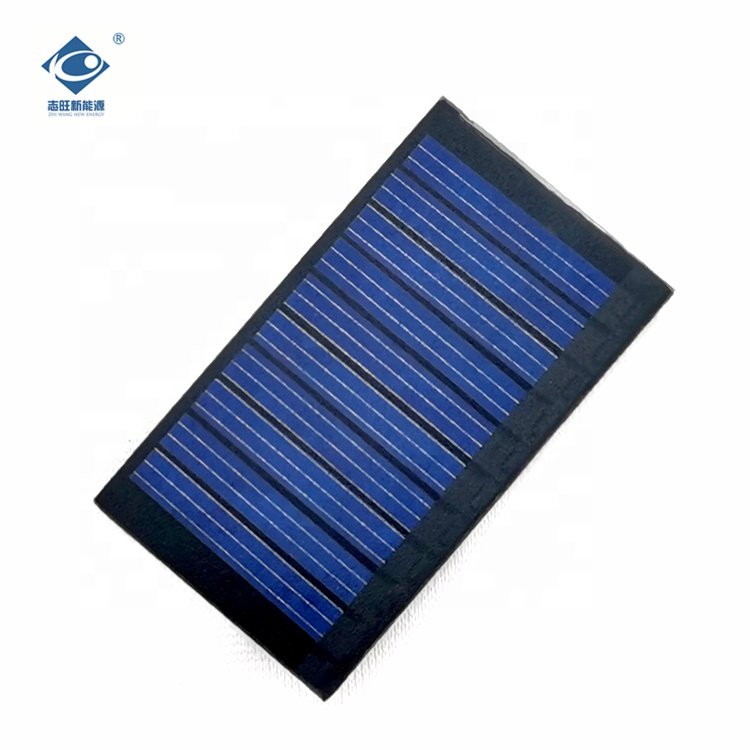 ZW-537307 Smart Electronics Mini Solar Panel 0.15W PET Solar Photovoltaic Panel 5V Lightweight Solar Panels Charger