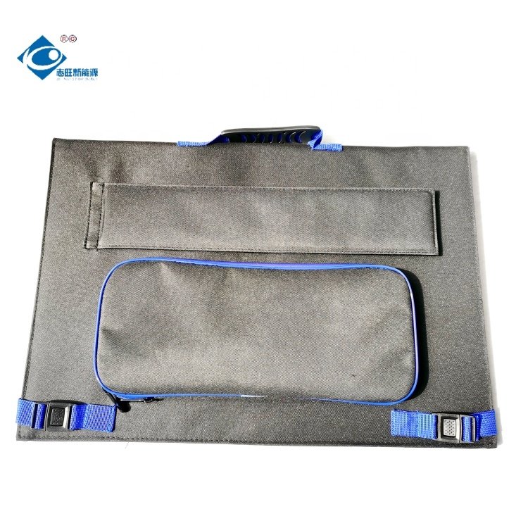 18V Outdoor Portable Solar Panel Charger ZW-2-75W18V Collapsible Solar Blanket Charging Panel 100W ETFE Coating Solar Panels