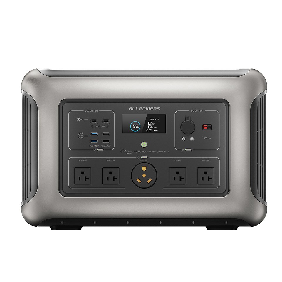 Factory trending products 2023 new arrivals 3500W Solar Power Station Pine Sine AC Outlet Backup Wave LiFePo4 Battery