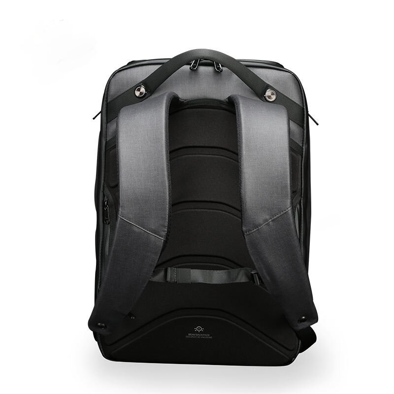 Backpacking Solar Chargers Wholesale China Battery Backpack Travel Bag Customized Anti-Theft With Usb Light