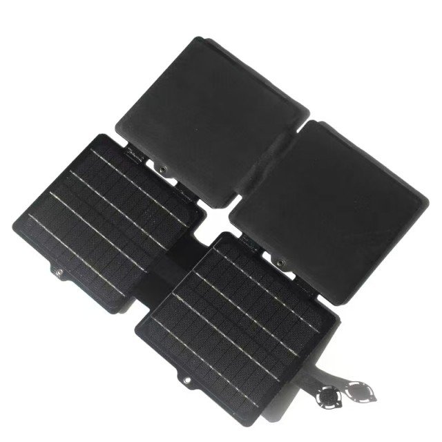 Portable 30W Foldable Solar Charger Waterproof ETFE 12V/5V USB Charging Port Battery Charger for Mobile Phones Outdoor Shengwei