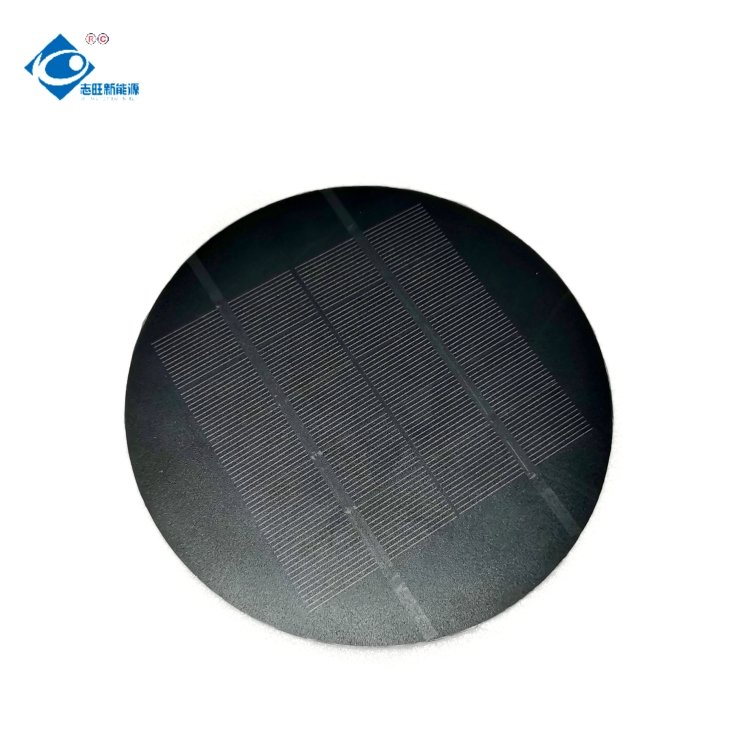 1.35W Semi-Flexible Solar Panels ZW-Dia124-5V Portable Solar Panel Charger 5V ETFE Modern Flexibility Solar Panels