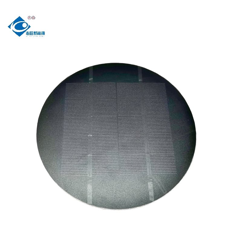 1.35W Semi-Flexible Solar Panels ZW-Dia124-5V Portable Solar Panel Charger 5V ETFE Modern Flexibility Solar Panels