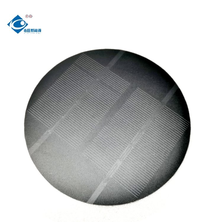 1.35W Semi-Flexible Solar Panels ZW-Dia124-5V Portable Solar Panel Charger 5V ETFE Modern Flexibility Solar Panels
