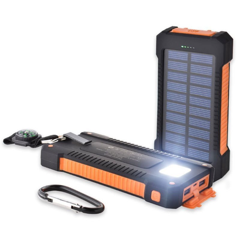 Hot Selling Solar Powerbank Portable Power Bank Solar Energy Powered Charger Waterproof
