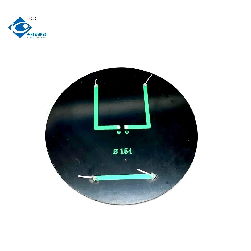2.2W PET Solar Photovoltaic Panel ZW-Dia154-6V ETFE Modern Flexibility Solar Panels 6V Thin Film Solar Panel Charger