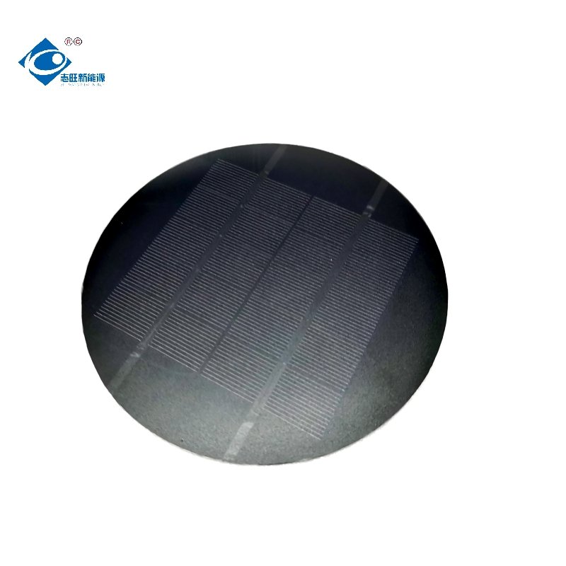 2.2W PET Solar Photovoltaic Panel ZW-Dia154-6V ETFE Modern Flexibility Solar Panels 6V Thin Film Solar Panel Charger