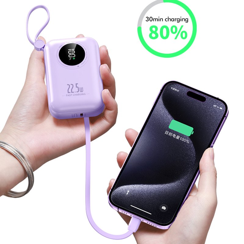 10000mah Power Bank Mobile C Type Fast Charger 10000mah Batterie Portable Charger Power Bank