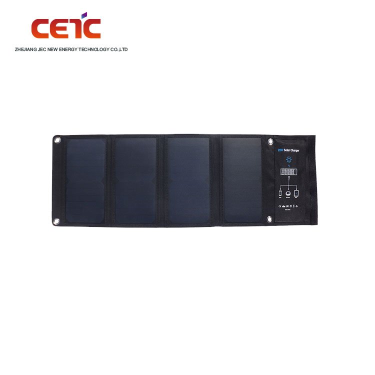 More portable 28W Phone charger Fabric Solar Charger