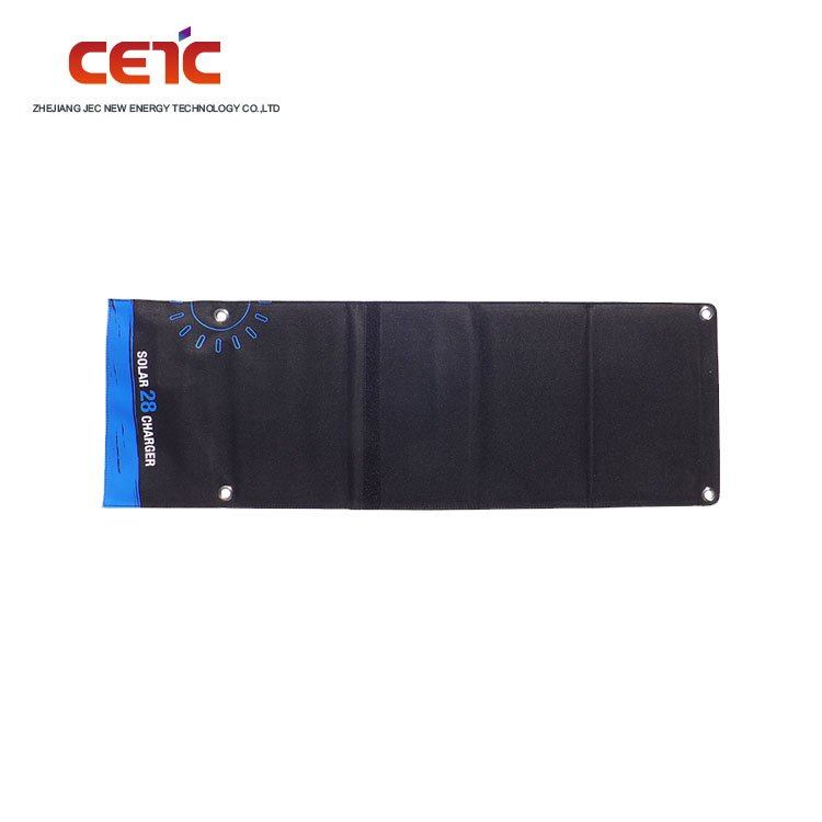 More portable 28W Phone charger Fabric Solar Charger