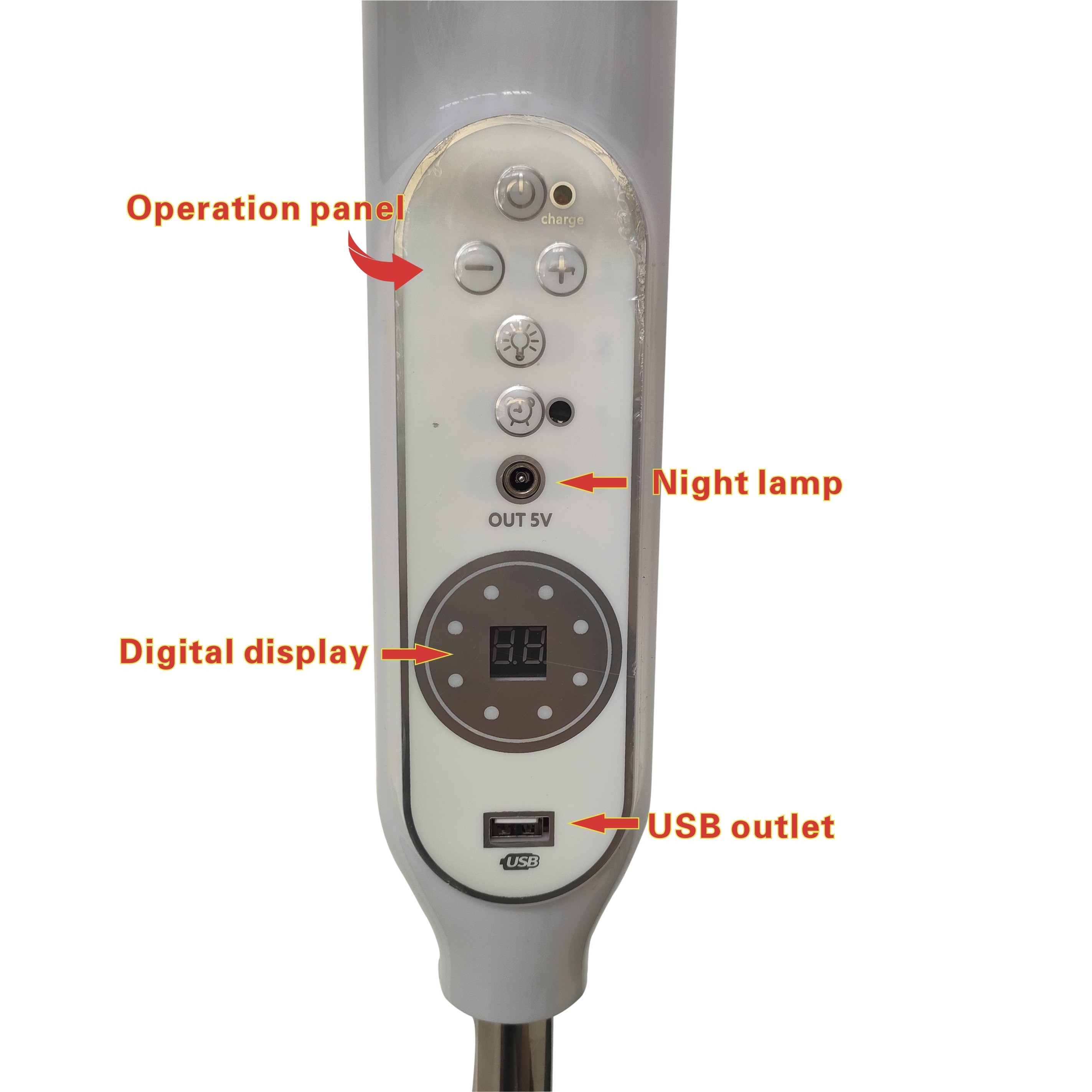 198F Upgraded hot selling solar fan solar powered fan Solar charging,USB charging, small night light solar fans solar battery