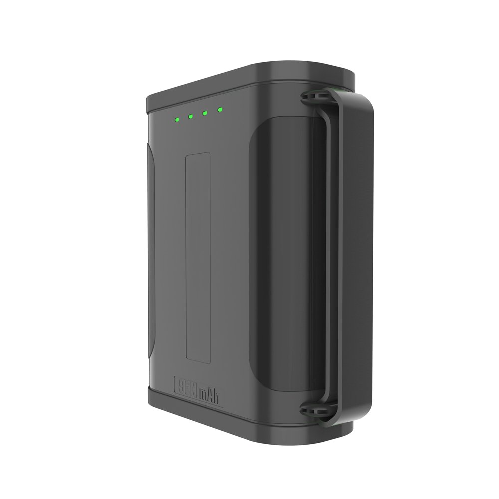 High Capacity 96000mAh LifePO4 Power Bank 308Wh External Battery with 65W Output Power Type C 20W Input for iPad Laptop