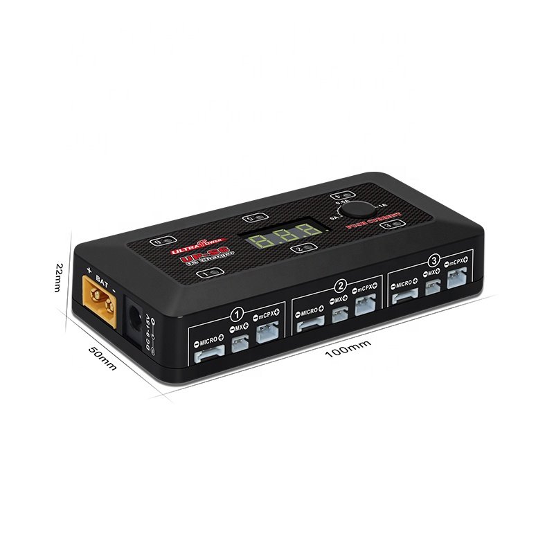 UltraPower UP-S6 Six-Channel 26.1W Smart balance Charger for UAV/Drone/Car/Rc toys and all type batteries Charging.