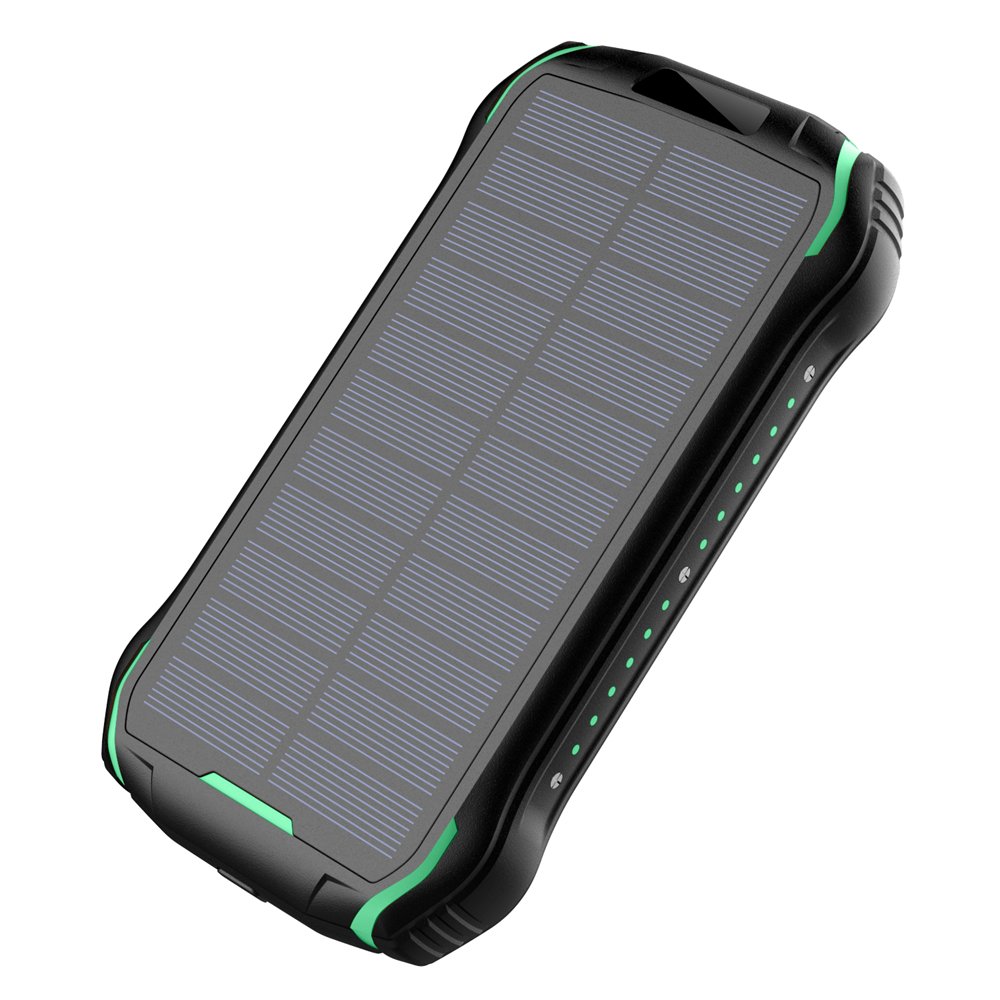 New Technology Products 2024 OEM 26800mAh Large Capacity Mobile Phone Charger Customized Outdoor Waterproof Solar Power Bank