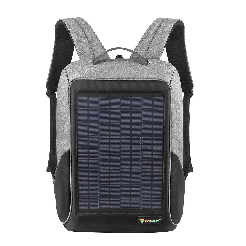 Moving solar panels Outdoor Convenient soft waterproof laptop backpack carry solar panel bag 10W solar charger with usb charging